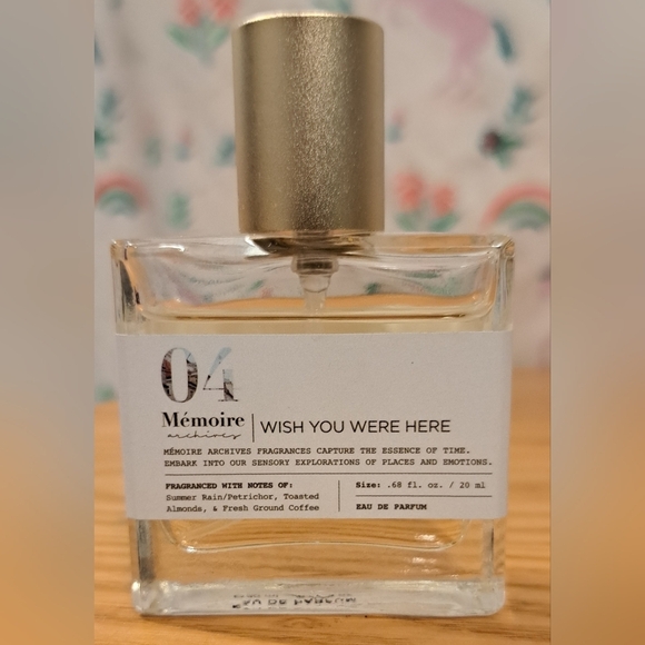 Lot Of Memoire No 04 Wish You Were Here Parfum Perfume & Lotion Beauty Cosmetic - Picture 2 of 6